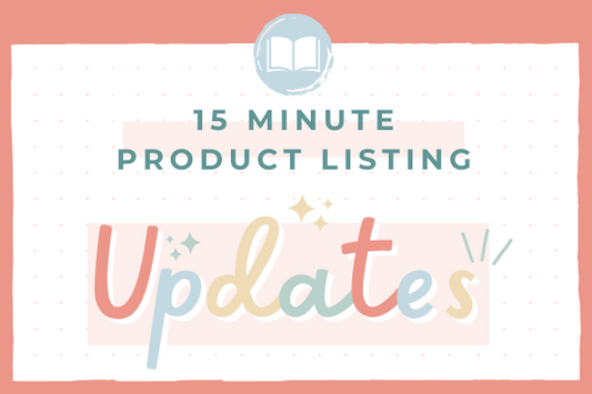 15 Minute Product Listing Updates - Easy TPT Listing Updates to Get More Views & Sales Fast