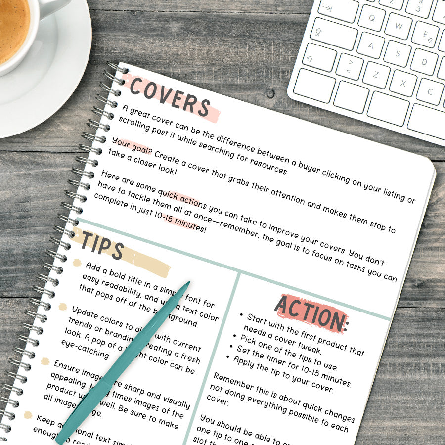 TPT Seller 15 Minute Tweaks: Shortcut Strategies to Improve TPT Product Listings