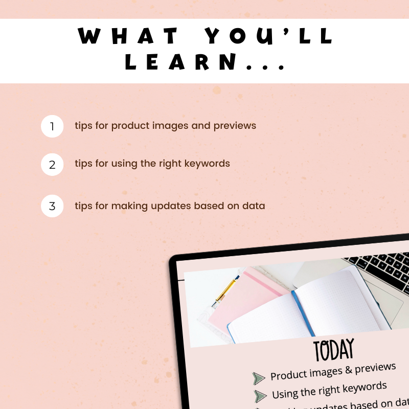 Simple Strategies to Increase Your TPT Earnings - Tips for product images and previews - Tips for using the right keywords - Tips for making updates based on data - Teachers Pay Teachers - Selling on TpT