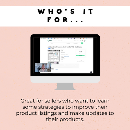 Simple Strategies to Increase Your TPT Earnings - For Teachers Pay Teachers sellers - Improve product listings - Make updates to products