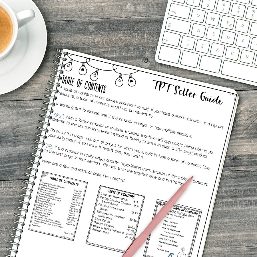TPT Seller Guide - What to Add to Your TPT Products - Teachers Pay Teachers