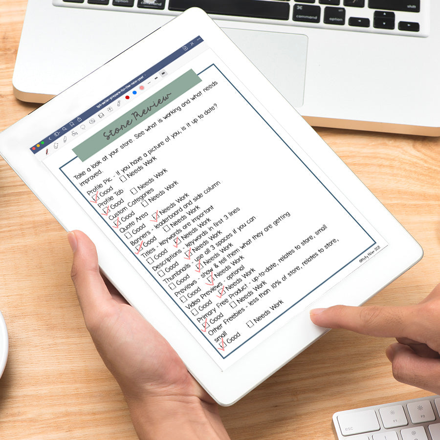 TPT Seller Year End Review and New Year Planning Guide - Teachers Pay Teachers